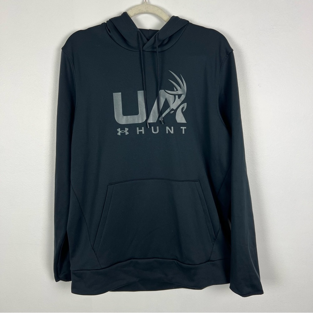 Under Armour Hunt Graphic Hoodie Black Size Large